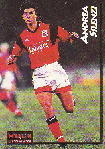 Andrea Silenzi Nottingham Forest 1995/96 Merlin Ultimate #168